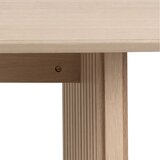 Actona Bijeli blagovaonski stol u dekoru hrasta 105x220 cm Christo – | shoptok.hr