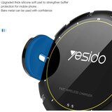 Yesido avtonosilec z brezžičnim polnjenjem (C77) - podaljšljiva roka za armaturno ploščo - vetrobransko steklo - zračnik - 15 W - črn | Shoptok.si