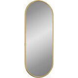  Zidno ogledalo zlatna 40x15 cm ovalno | Shoptok.si