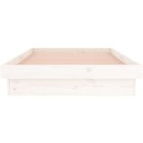  Okvir za krevet bijeli 100 x 200 cm od masivnog drva | shoptok.hr