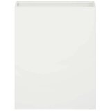 Vrtna saksija Bijela 40 x 20 x 50 cm Čelična vrata - Bijela 40 x 20 x 50 cm 1 | shoptok.hr