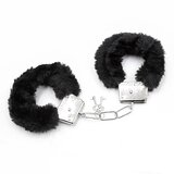 INTOYOU BDSM LINE erotične lisice furry black | Shoptok.si