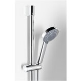 Sapho Tuš garnitura iz nerjavečega jekla v sijajno srebrni barvi z ročno prho/z drsnim nosilcem 98 cm Amy – | Shoptok.si