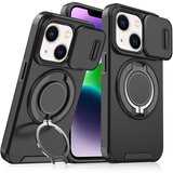  Torbica camshield ring stand za iphone 14 6.1 crna Cene
