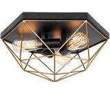 Toolight stropna svjetilka plafon APP1094-3C gold | shoptok.hr