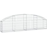  Gabionska košara s lukom 200 x 30 x 40/60 cm pocinčano željezo | shoptok.hr