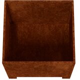  Sadilice s nogama 2 kom boja hrđe 30x30x30 cm od čelika COR-TEN | shoptok.hr