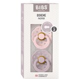 Bibs Boheme Natural Rubber Size 2: 6+ months duda Blossom / Dusky Lilac 2 kom | shoptok.hr