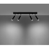  Sollux SL.0900 - reflektorsko svetlo EYETECH 4xG9/12W/230V crno | Eponuda.com