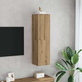 TV ormarić Artisan hrast 30,5x30x110 cm izrađeno drvo | shoptok.hr