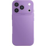 AVIZAR Ovitek za iPhone 17 Pro iz mehkega silikona z ojačanim blokom kamere, Vijolična, (5000190615) | Shoptok.si