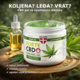 Forte CBD masažni gel 600ml.