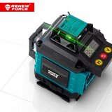  Komplet aku. 16 linijski zeleni gradbeni laserski nivelir 2x 2400mah s stativom LS160 | Shoptok.si
