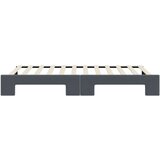 vidaXL Dnevni krevet na razvlačenje bez madraca tamnosivi 90 x 200 cm | shoptok.hr