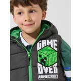 Sinsay Kviltana puffer prsluk s kapuljačom Minecraft | shoptok.hr