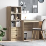 vidaXL Stol s pohranom Sonoma hrast Konstruirano drvo | shoptok.hr