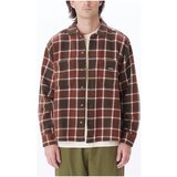 Obey Srajce z dolgimi rokavi Bigwig plaid woven Večbarvna Cene