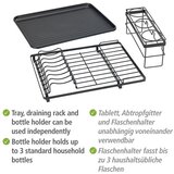 Wenko Crni metalni ocjeđivač za posuđe za staklenke Amy – | shoptok.hr