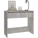  Konzolni stol boja betona 89 x 41 x 76,5 cm konstruirano drvo | Eponuda.ba