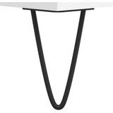  Stolić za kavu bijeli 90 x 50 x 36,5 cm od konstruiranog drva | shoptok.hr