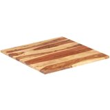 vidaXL Stolna ploča od masivnog drva šišama 25 - 27 mm 80 x 80 cm | shoptok.hr