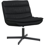  Stolica na kotačiće Crna 63 x 75 x 76 cm Sjajni PU Cijene