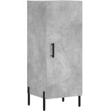  Visoka komoda siva betona 34,5x34x180 cm od konstruiranog drva | shoptok.hr