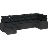  vrtna sedežna garnitura, 7-delna, poli ratan | Shoptok.si