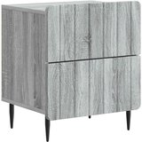  Noćni ormar Siva sonoma 43 x 34,5 x 49,5 cm Konstruirano drvo | shoptok.hr