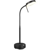  Črna LED namizna svetilka (višina 45 cm) Moreno – | Shoptok.si