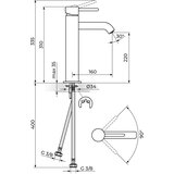 Rosan Zerro baterija za lavabo l | ePonuda.com