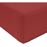  Zunanja blazina za kavč vinsko rdeča 60 x 60 x 8 cm Poliester, (5000202267) | Shoptok.si