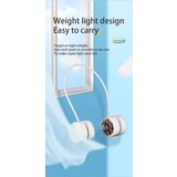 Venisymlis Prenosni Vratni Ventilatorji Ventilator Brez Rezil Za Ponovno Polnjenje, (22070303) | Shoptok.si
