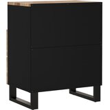  Noćni ormarić 50x33x62 masivno drvo bagrema i konstruirano drvo | shoptok.hr