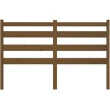  Uzglavlje za krevet boja meda 141 x 4 x 100 cm masivna borovina | shoptok.hr