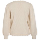Vila Emi Knit - Super Light Natural Melan Bež | shoptok.hr