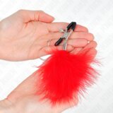 Kink ŠČipalke Za BradaviČke Feather Red | Shoptok.si