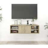 vidaXL Stenska polica sonoma hrast 102x30x29 cm iverna plošča Cene