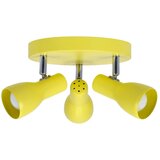 Candellux Lighting gorčično rumena stropna svetilka s kovinskim senčilom 29x29 cm picardo | Shoptok.si