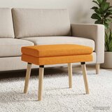  Klupa s dvostrukim slojem Tamno žuta 60 x 40 x 46 cm Tkanina | Eponuda.com