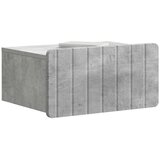  Stenski nočni omarici Betonsko siva 49 x 34,5 x 24 cm, (5000209671) | Shoptok.si