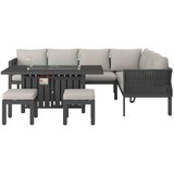 Bessagi Garden Lounge Garnitura Selena, Svetlo Siva | Shoptok.si