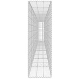  Gabionski zid s poklopcima od pocinčanog čelika 600 x 30 x 100 cm | shoptok.hr
