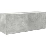 Maison Chic Kopalniška stenska omarica - Kopalniške omarica betonsko siv 80x25x30 cm inž. les iu622, (22063979) Cene