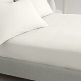 Bianca Kremno bela napenjalna rjuha iz bombažnega perkala 90x190 cm Cotton Percale – | Shoptok.si