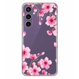 torbica silikonska print skin za samsung S711U galaxy S23 fe rose flowers