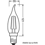  led filament sijalica retro toplo bela 2.5W osram | Eponuda.com