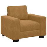 SOFA fotelja smeđa 100x77x82 cm baršun | Shoptok.si