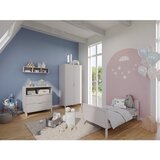 Germania Kremno bela otroška komoda s previjalnim pultom 89x102x77 cm Alkmaar – | Shoptok.si