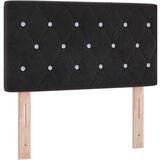 Box spring krevet s uzglavljem Crna 80 x 200 cm Baršun | shoptok.hr